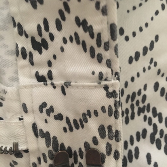 GAP KHAKIS CHINO GRAPIC PRINT LADIES PANT SIZE 10 - Picture 3 of 4